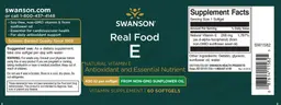 Label for Real Food E