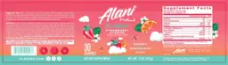 Label for Pre-Workout Strawberry Sunrise