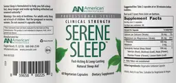 Label for Serene Sleep