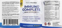 Label for Immuno Complete