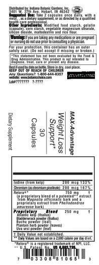 Label for MAX-Advantage