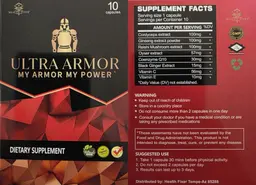 Label for Ultra Armor
