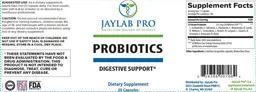 Label for Probiotics