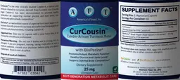 Label for CurCousin 25 mg