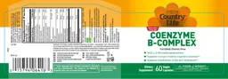 Label for Coenzyme B-Complex