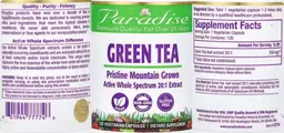 Label for Green Tea
