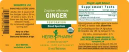 Label for Ginger