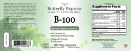Label for B-100
