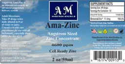 Label for Ama-Zinc