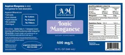Label for Ionic Manganese