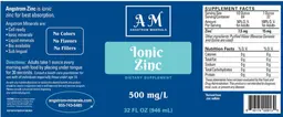 Label for Ionic Zinc
