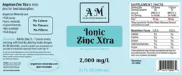 Label for Ionic Zinc Xtra