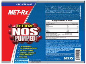 Extreme NOS Pumped Blue Raspberry