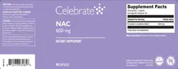 Label for NAC 600 mg