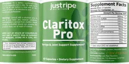Label for Claritox Pro