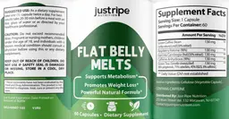 Label for Flat Belly Melts