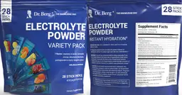 Label for Electrolyte Powder Variety Pack