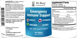 Label for Emergency Immune Support
