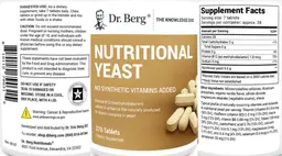 Label for Nutritional Yeast