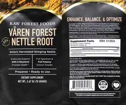 Label for Varen Forest Nettle Root