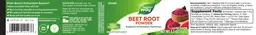 Label for Beet Root Powder 3 g