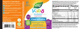 Label for Kids Cool & Calm Grape Flavored