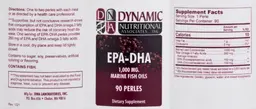 Label for EPA-DHA