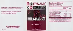 Label for Intra-Mag 500