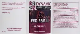 Label for Pro Fem II