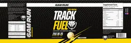 Label for Track Fuel Vanilla Ice Cream