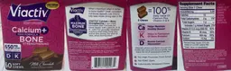 Label for Calcium + Bone Milk Chocolate