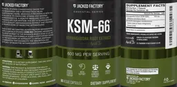Label for KSM-66 600 mg