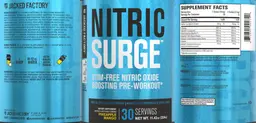 Label for Nitric Surge Pineapple Mango
