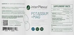 Label for Potassium + Mag