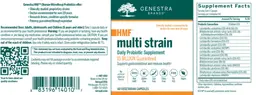 Label for HMF Multi Strain