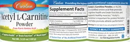 Label for Acetyl L-Carnitine Powder