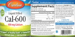 Label for Cal-600