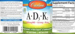 Label for A - D3 - K2