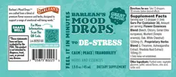 Label for Mood Drops to De-Stress