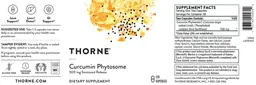 Label for Curcumin Phytosome 500 mg