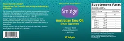 Label for Australian Emu Oil