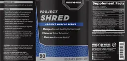 Label for Project Shred