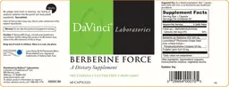 Label for Berberine Force