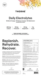 Label for Daily Electrolytes Variety Pack