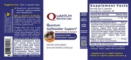 Label for Quantum Gallbladder Support
