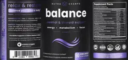 Label for Balance