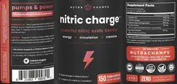 Label for Nitric Charge