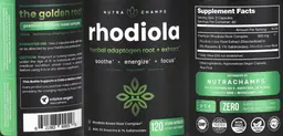 Label for Rhodiola