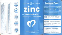 Label for Zinc Liquid