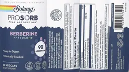 Label for Berberine Phytosome